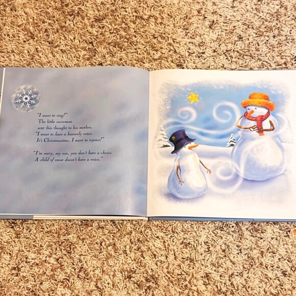 Children's Christmas Picture Books Lot of 3 Silent Night Thomas Kinkade CD Gift - Picture 11 of 16